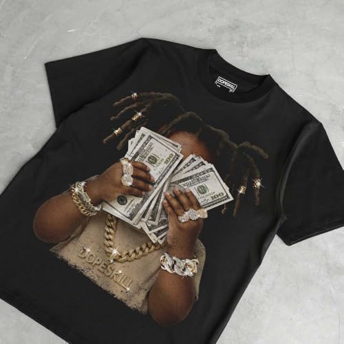 Image of DopeSkill Graphic Tee Streetwear Hip Hop Hypebeast Street Style Unisex T-Shirt Sneaker Colour Matching Shirts Swag Y2K Style