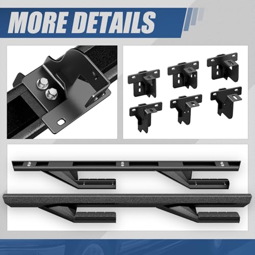 Estribos laterales compatibles Jeep Wrangler JL 2018-24 miniatura 6