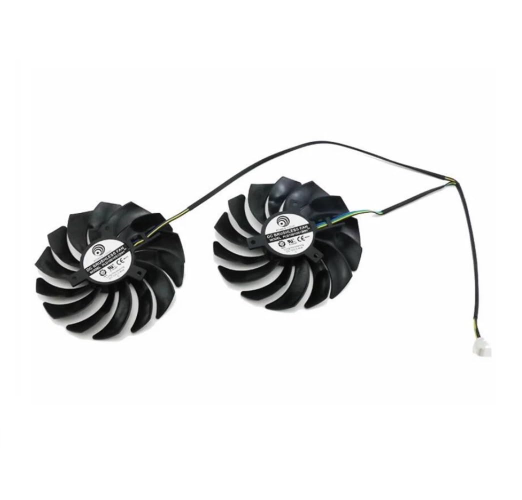 AKUYAO 95mm GPU Cooling Fan Replacement for MSI RX 5600XT 5700 5700XT Gaming X PLD10010S12HH Graphics Card