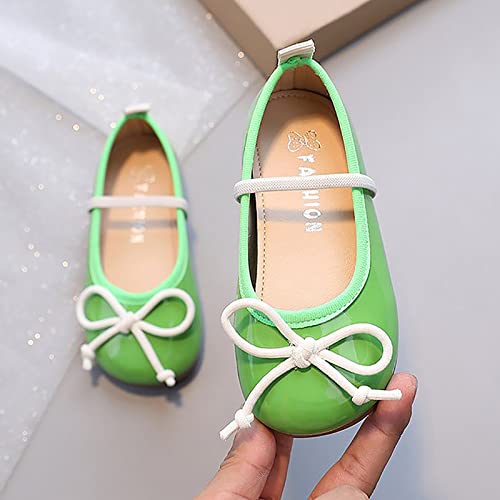 Toddler Girls Bowknot Mary Jane Shoes Flat Kids Princess Dress Shoes Non Slip Soft Soles Strap Sandals Wedding2
