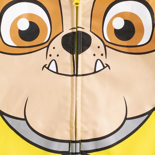 Paw Patrol Nickelodeon Marshall, Rubble or Chase Boys Zip Up Hoodie for Toddler and Little Kids3