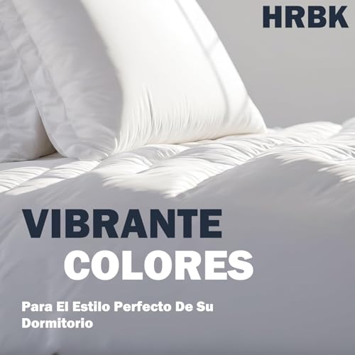 Housse de couette 220x240 hippocampe bleu et blanc en microfibre avec 2 taies d'oreiller - 8
