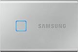 SAMSUNG Disoc ssd samsung t7 touch 1tb usb 3 2 gen 2 tipo c plata MU PC1T0S WW