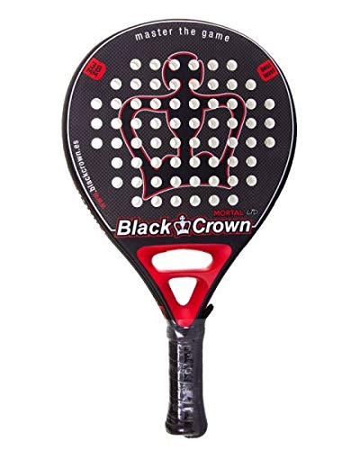 Pala De Padel Black Crown Mortal