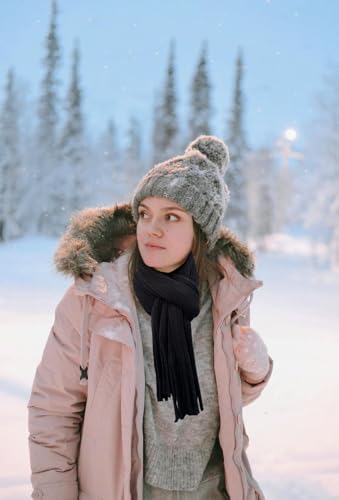 Kids Scarf Girls Soft Warm Knit Neck Warmer Toddler Long Winter Scarf for Boys Girl4