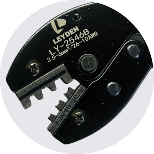 Image of LEYDEN LY-2546B 2.5-6.0mm, AWG26-10 Self Adjusting MC4 Connector Crimping Tool for Solar Panel, Solar Connector, PV Module