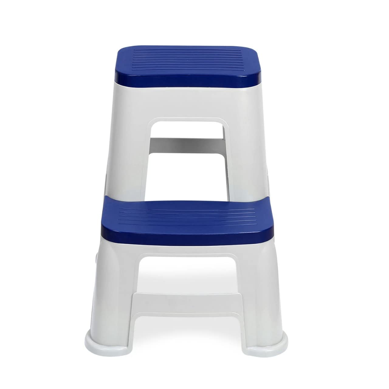 STYLESEAT Strong and Durable Plastic Step Stool for Home, Bedroom, Bathroom, Kitchen, Living Room Office Adult Kids Children's and Garden Stool with high Load Capacity (Blue), 48 x 60 Cm-image-34