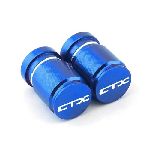 Bouchon de valve pneu moto turquoise pour Honda CTX 700 sur les routes de vos roadtrips