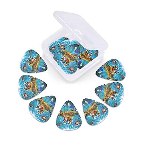 Médiators de guitare 12-Pack Médiators colorés de tortue de mer pour guitare électrique Guitare acoustique Diverses… - Les Beatles, Paul McCartney, John Lennon, RIngo Starr, George Harrison Médiators de guitare 12-Pack Médiators colorés de tortue de mer pour guitare électrique Guitare acoustique Diverses… – Image 6