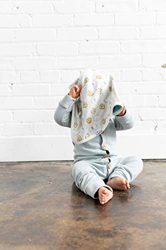 Copper Pearl Baby Security Blanket Set of 2 - Portable Size for Self-Soothing On-The-Go, Ideal Baby Blankets for Boys and Girls, Ultra-Soft, and Gift-Ready Loveys - Chip - Thumbnail 5