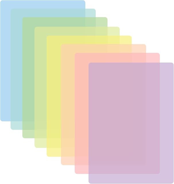 Wendergo 8x A4 Colour Overlays for Dyslexia, Dyslexia Reading Overlays Aid, Light Coloured Plastic Guided Reading Overlays for Dyslexia, ADHD, Irlens Syndrome, Reduce Visual Stress