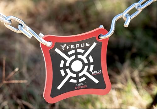 Ferus Outdoors AR500 Steel Shooting Target – 3/8" Thick Plate for Handgun & Rifle (9mm, .223, .308) – Portable Steel Target for Range Practice, Backyard Plinking & Precision Training (4") by Ferus - Image 4