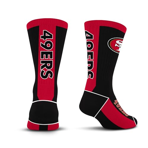 Image of For Bare Feet NFL Unisex Kids Nfl Mvp Crew Sock Youth