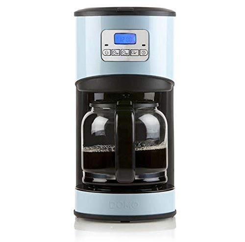 Preisvergleich Produktbild Domo Kaffeemaschine programmierbar blau