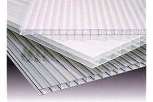 10-Pack 24'' x 72'' x 8 mm Twin Wall Polycarbonate Panels