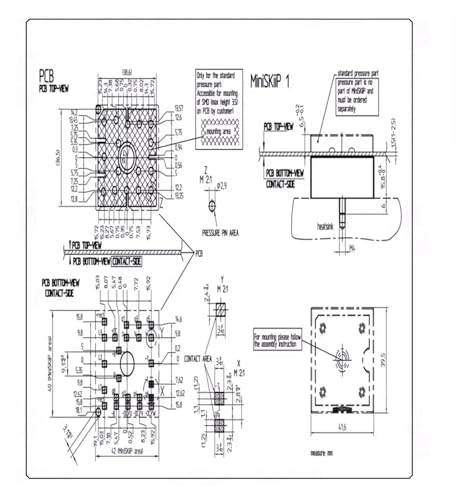 Module d'alimentation SKIIP11NAB12T4V1 MiniSKiiP pour onduleur triphasé - 3