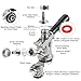 MRbrew Keg Coupler, Commercial Sankey Kegerator D System Keg Tap Stainless Probe Brass Body Beer Tap Dispenser for I.D 5/16'' Brewing Beer Line Gas Tubing with Check Valve Sealing Washer Hose Clamp