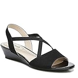 Life Stride Women's Yolo 2 Sandal, Black, 8.5