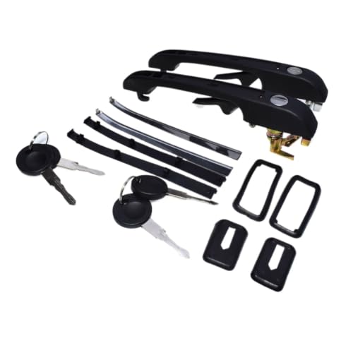 Poignées de porte extérieure Jetta Caddy Polo Passat kit complet gauche et droite