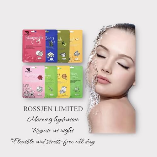 Skincare Face Masks,Organic Face Masks,Collagen Face Masks,Anti-Aging Facial Masks,Skincare Face Masks,Exfoliating Masks,Hydrating Facial Masks,Skincare For All Skin Types.8 Sheets - Image 3