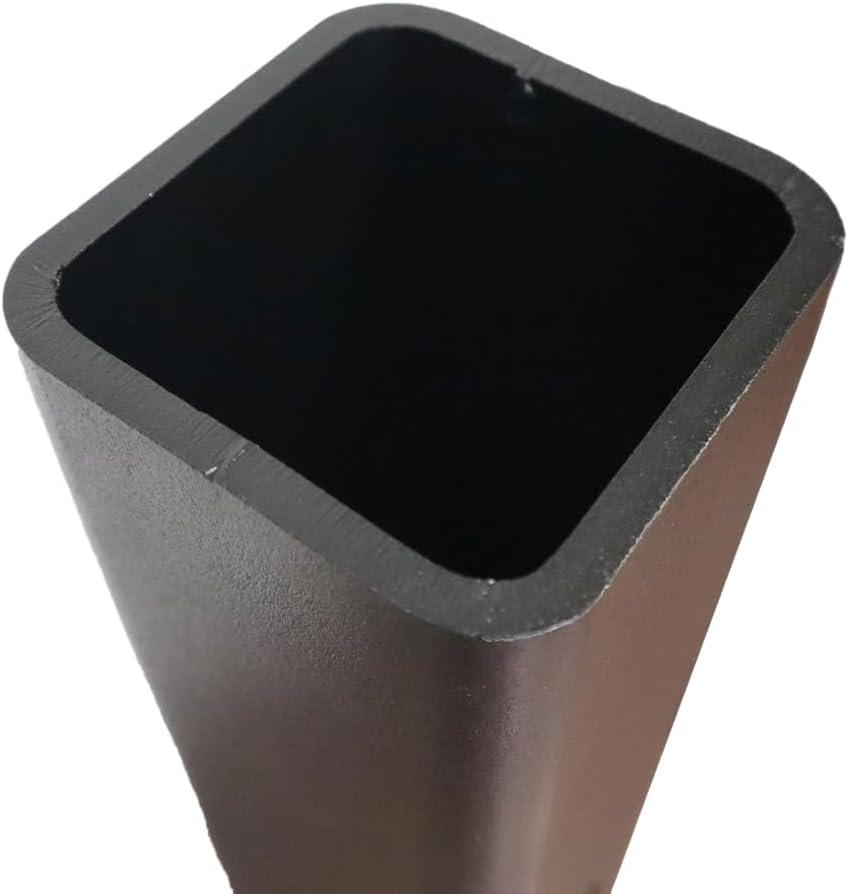 Shocker Shift Lock Gooseneck Stem & Shift Lock Coupler for 3" Ball, 4.5" Square Straight Pin Black