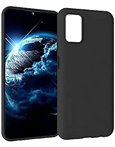 Image of Mobile Back Cover Case for Oppo Narzo30 Pro (Silicone Case|CameraProtection|Black SC1510)
