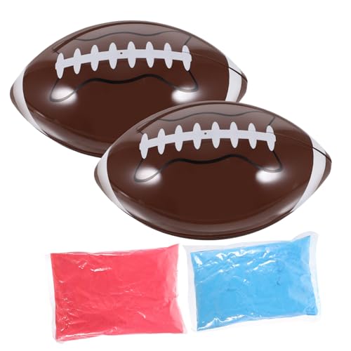 Ballon de rugby à poudre 400g Hemobllo pour un effet visuel de douche de bébé