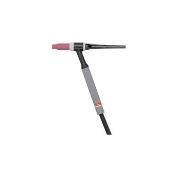 Lincoln Electric PTA-17V TIG Torch - for Air-Cooled TIG Welding - Rigid Torch Head - 25 FT, 1 Piece Cable - K1782-8