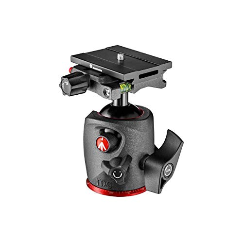 Manfrotto 190Xpro 190 4-Section Aluminum Tripod, Bundle With Xpro Ball Head With Msq6Pl Quick-Release Plate #TOP5
