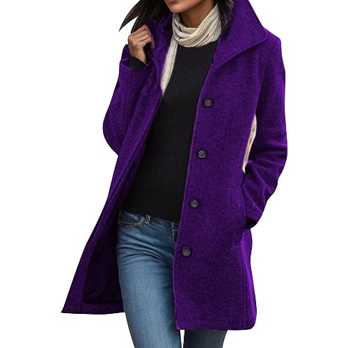 Trench léger coupe-vent femme à manches longues pour l'hiver
