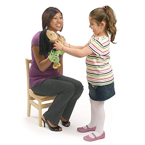 Excellerations Multicultural Around The World Boy and Girl Puppets, 14 inches H (6 Hand Puppets), for Classroom or Home School Use, Social Emotional Learning (Item # WORLDPUP)