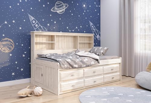 Discovery World Furniture KD Twin Daybed Complete with KD 6 Drawers