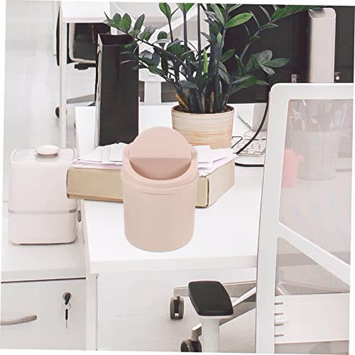 Cabilock 2PCS Mini Caneca de Basura de Escritorio Compacta miniatura 2