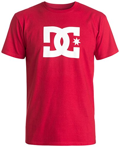 DC Camiseta de manga corta con logotipo de Star para hombre - rojo - XX-Large