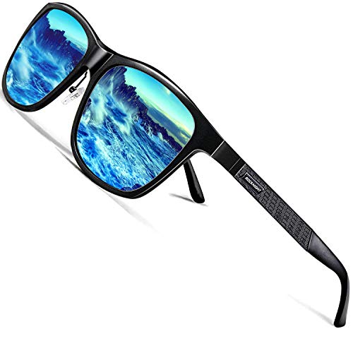 Image of ROCKNIGHT HD Polarized Driving Sunglasses UV400 Protection Lightweight Al-Mg Metal Frame Outdoor Casual 60mm