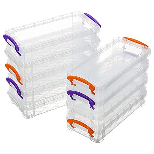 9 Pack Large Pencil Storage Boxes