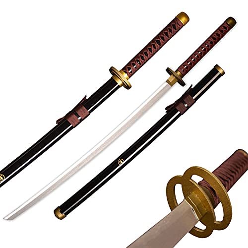 afdfad Anime Rurouni Kenshin Swords: Himura Kenshin Swords,40inches,for Cosplay,Display,Collection,Brown