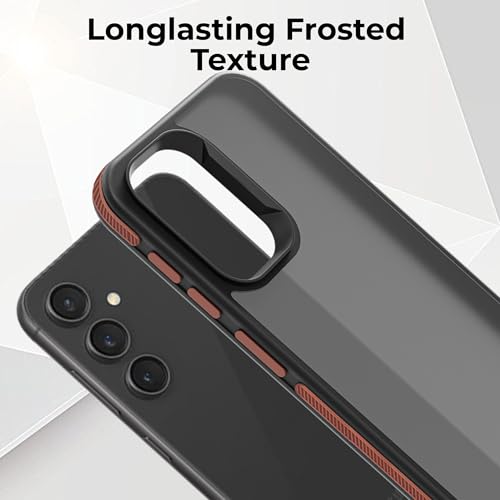 Image of A rtistque Armor Bumper Back Case Cover for Samsung Galaxy S23 FE | Smooth Sides with Grip | Shockproof TPU Protective Design | Raised Camera Edges | - Brown