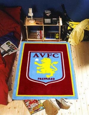 Aston Villa Crest Rug