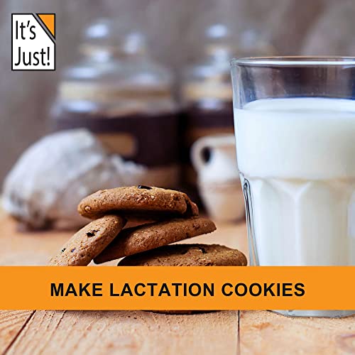 It's Just - Brewers Yeast Powder, Supports Lactation, Keto Baking, Sourdough Bread, Boost Mother's Milk, Make Lactation Cookies, 10oz