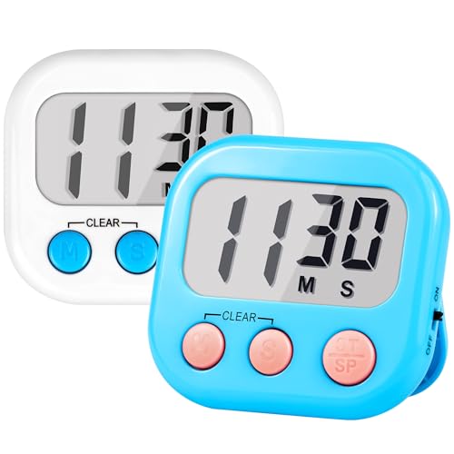 Classroom Timers for Teachers Kids (White Blue)