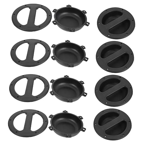 GAROZATION Plastic Speaker Handles Loudspeaker Handle Pulls for Cabinets Audio Fittings