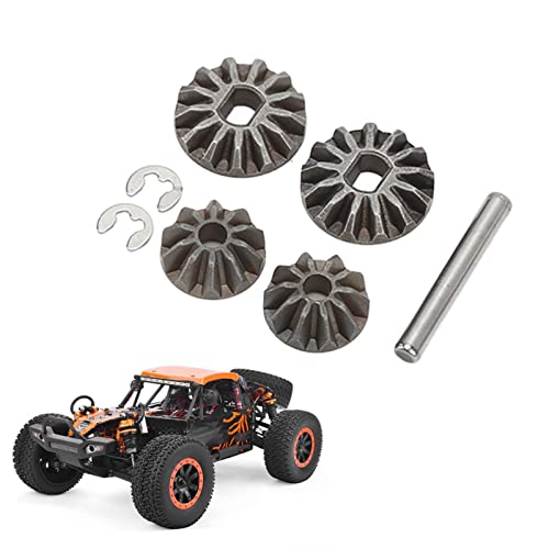 1/10 Scale RC Differential Gear Set, Steel Bevel Pinion Gear for Stable Driving & Durable...