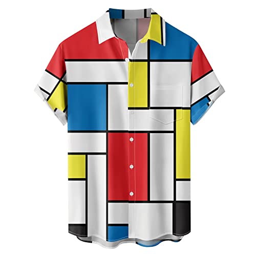 Yowablo Rideau de Douche de Sublimation de Polyester de Tissu de Petit MOQ d'impression numérique Faite sur Commande Polos pour Hommes