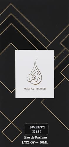 Maa Althahab Maa Althahab Sweety N157 Black Opium Yves Saint Lauren Eau de Parfum for Women 50 ml