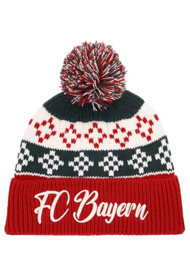 FC Bayern München I Bommelmütze Winter I Unisex I Rot FC Bayern München I Bommelmütze Winter I Unisex I Rot