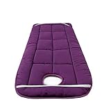  YTYHFEM Coussin épais pour lit de Salon, Matelas antidérapant, Tapis de lit de Massage avec Trou, Couleur 02-70x180cm