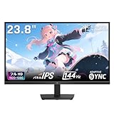 KEY TO COMBAT 23.8インチゲーミングモニター フルHD(1920×1080) IPS 144Hz sRGB103% DCI-P3 96% HDR10 1500:1コントラスト比 300cd/㎡ ΔE<2の高色精度 低ブルーライト フリッカーフリー Adative Sync対応 HDMI1.4×1 DP1.2×1 チルト調整可能 3年保証 KTCモニター H24B9S