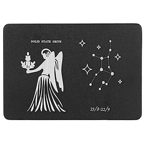 SATA SSD für Laptop PC, Automatische Erkennung, Intelligente Fehlerkorrektur, 2,5 Zoll Metallfestplatte Zum Speichern von Daten, Festplatte für OS X/Linux/Windows XP/Win/7/8/10(8GB)