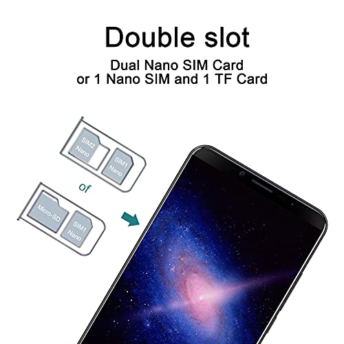 Cubot Unlocked Android Phones, X19 Unlocked Cell Phone, 5.93" Fhd Display, 4G Dual Sim Phone Unlocked, 4Gb+64Gb, 4000Mah, Face Id, Fingerprint, Black #TOP5